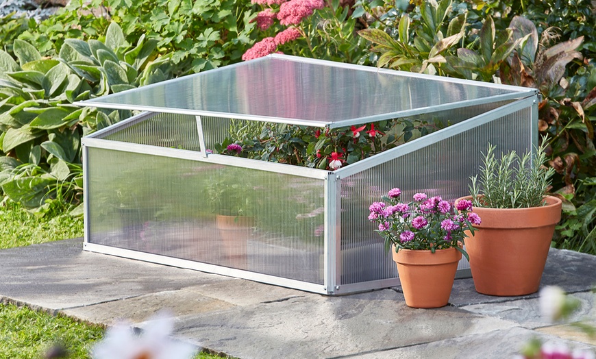 Image 3: Garden Grow Aluminium Cold Frame