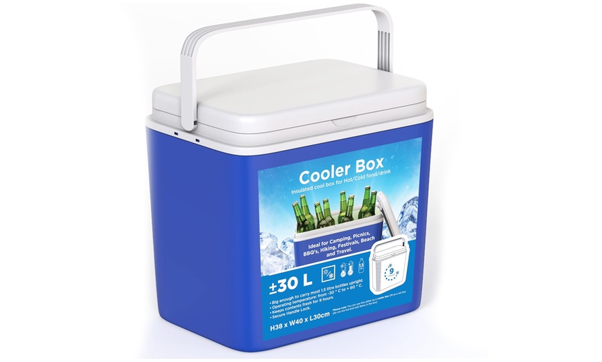 Image 2: Large Cooler Box for Camping and Picnics