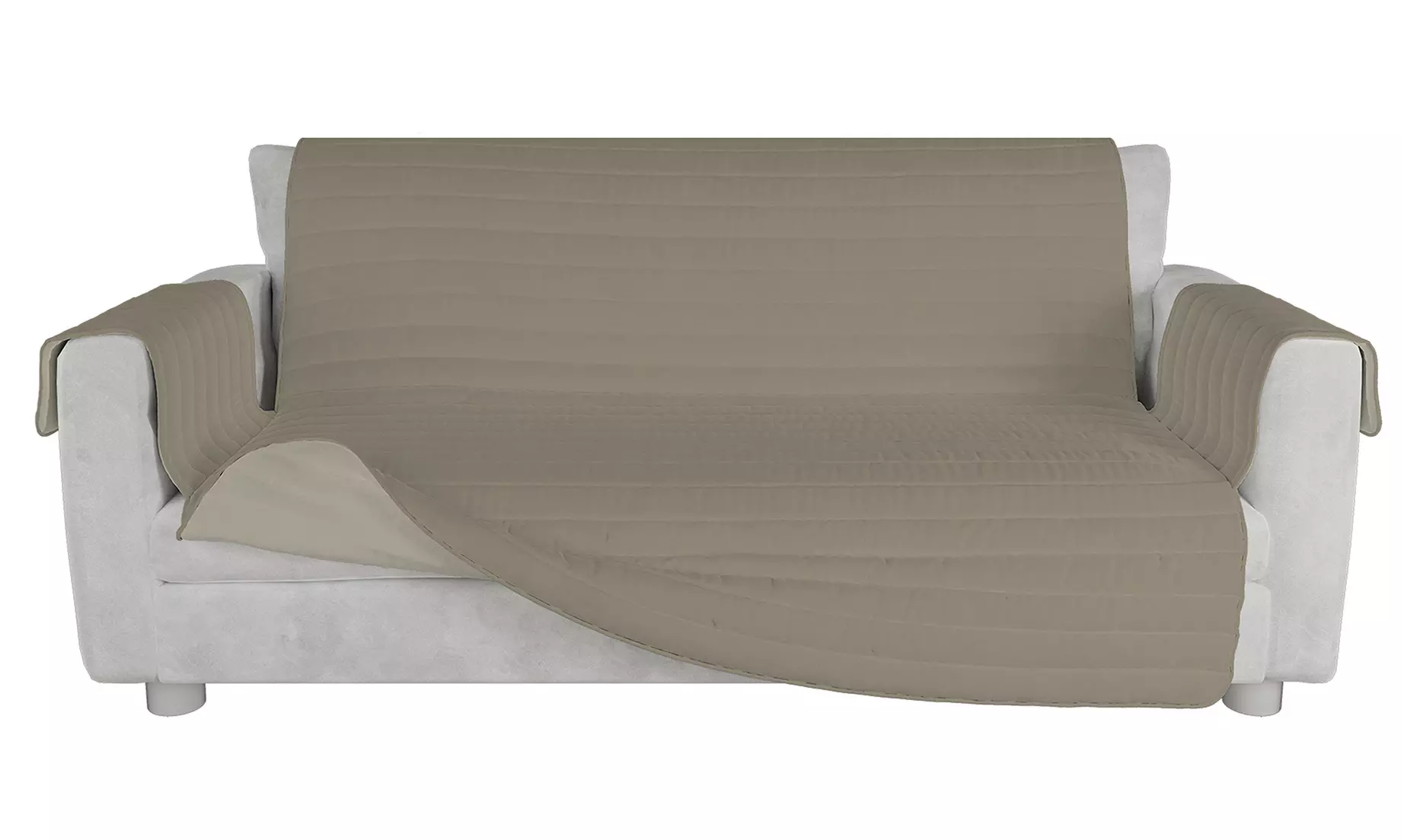 Dubbelzijdige tweekleurige “Trendy” bankhoes