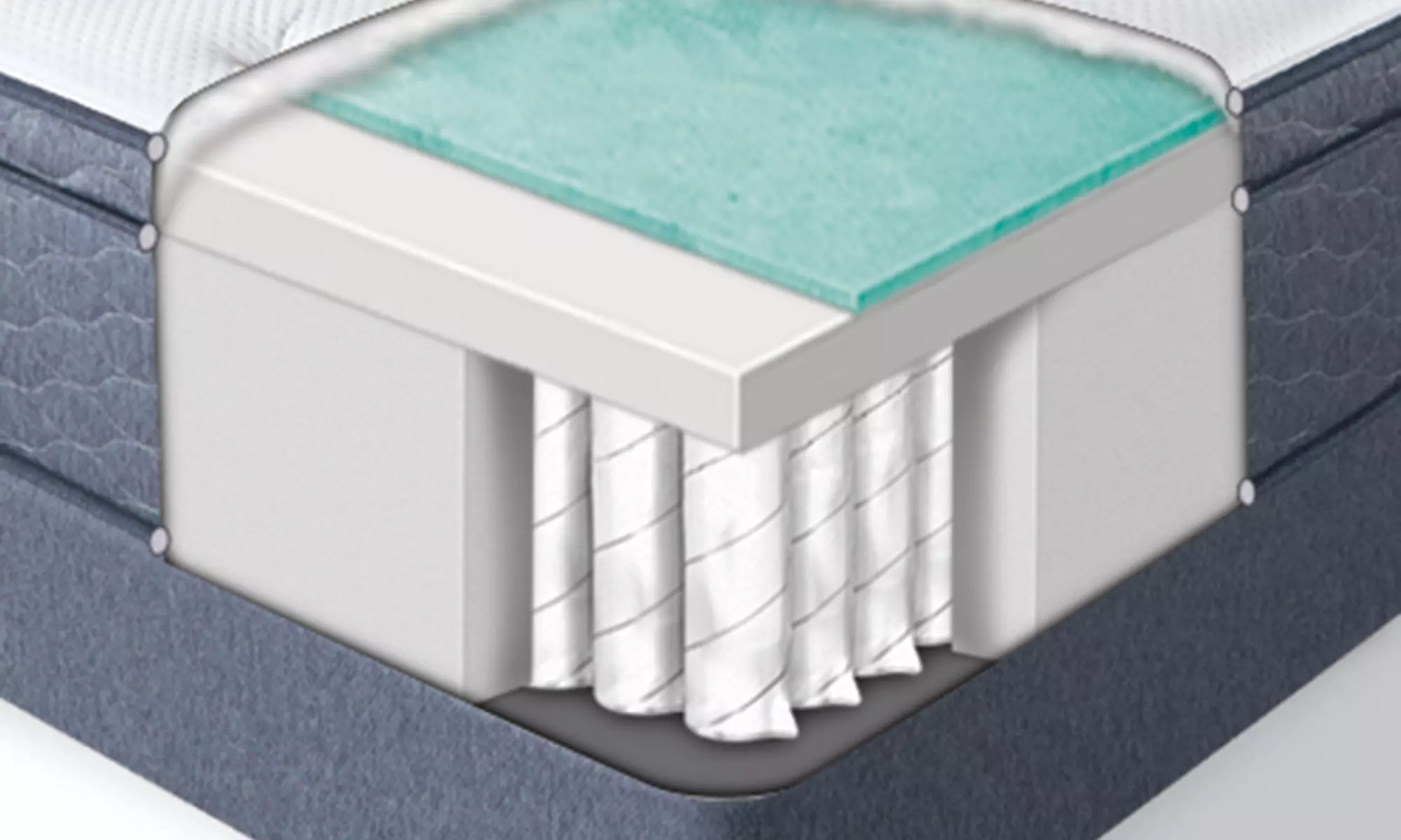 Serta SleepTrue 13" Alverson II Euro Top Plush Mattress and Box Spring - Second Medium
