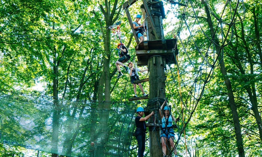 Image 2: Eintritt Hochseilgarten inkl. Super-Seilbahn