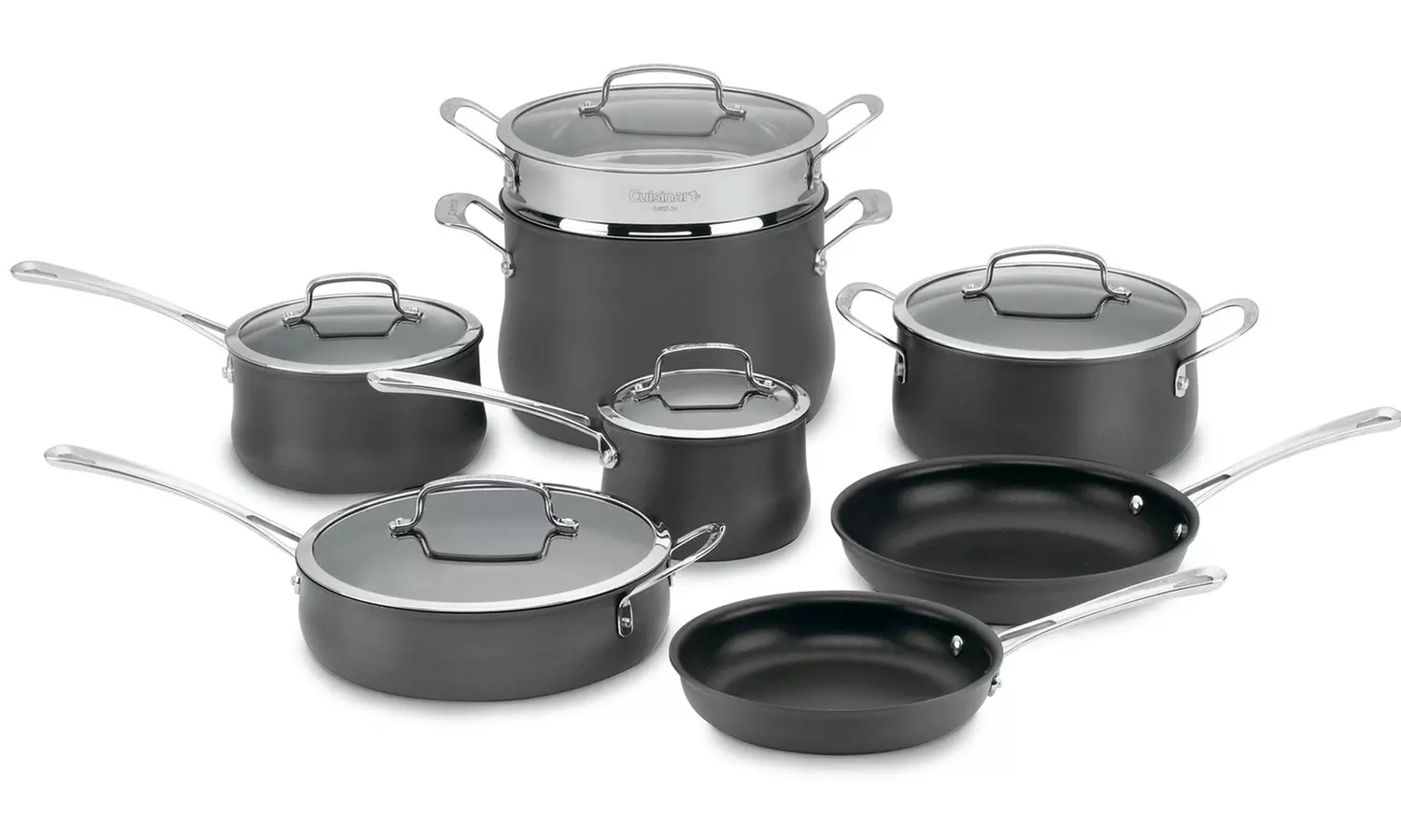 Cuisinart Non-Stick Hard Anodized Cookware Set (13-Piece) - Second Medium