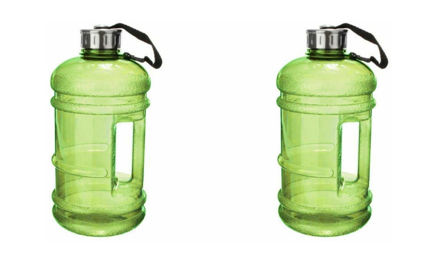 Image 9: 2.2L Gym Water Bottle