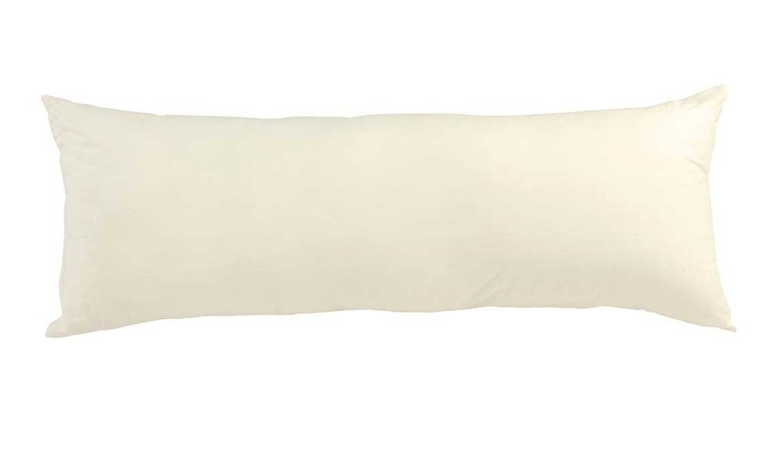 Image 5: Duck Feather Bolster Pillow 