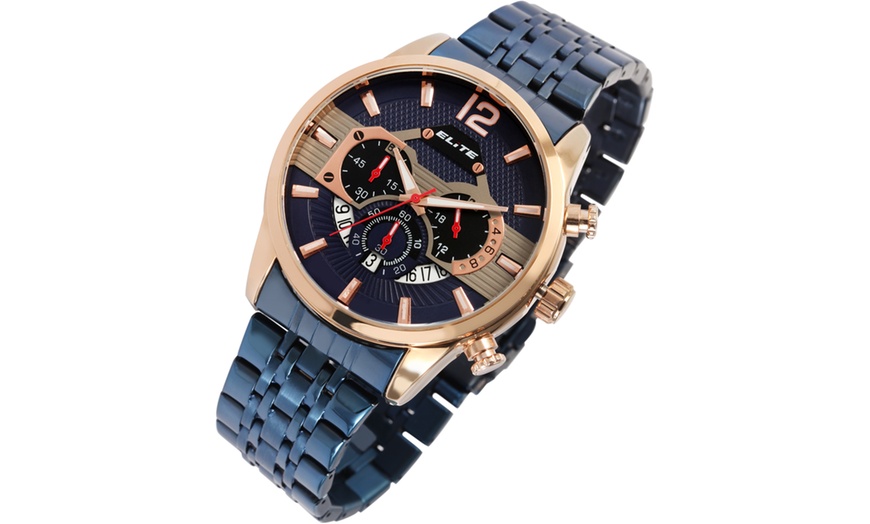 Image 12: Montre pour homme Elite