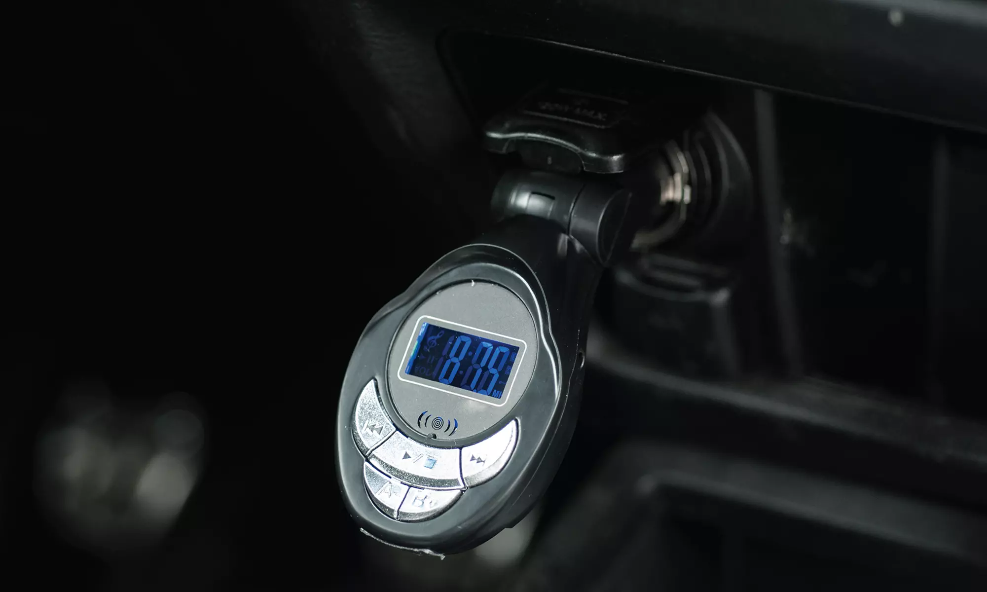Bytech Universal Car FM Digital Transmitter with Remote - Primary Image