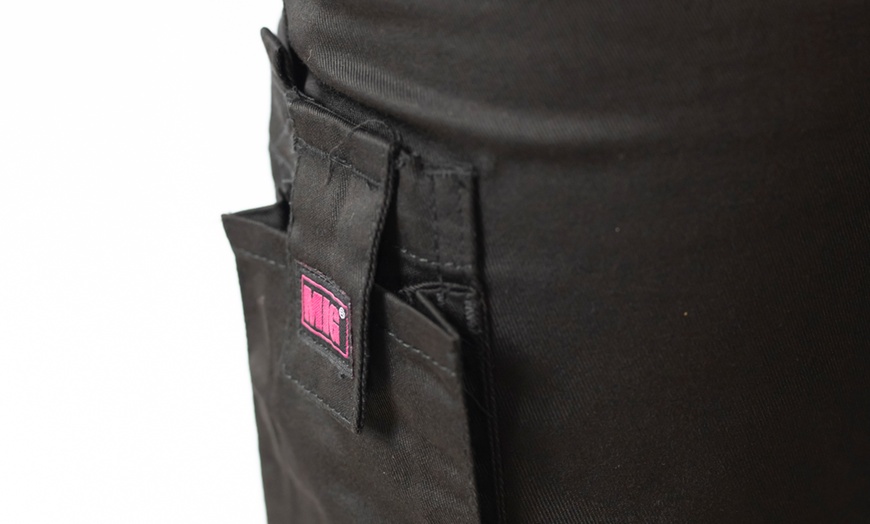 Image 4: MIG Women's Cargo Combat Work Trousers