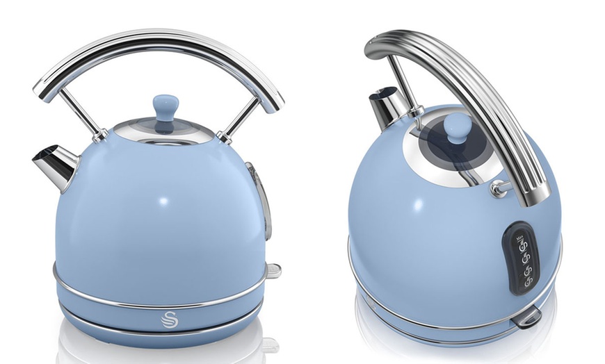 Image 5: Swan Retro 1.7L Dome Kettle 