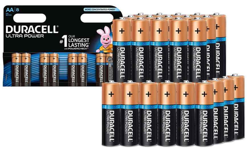 Image 5: 1 à 5 lots de 8 piles Duracell, modèle AA et/ou AAA au choix