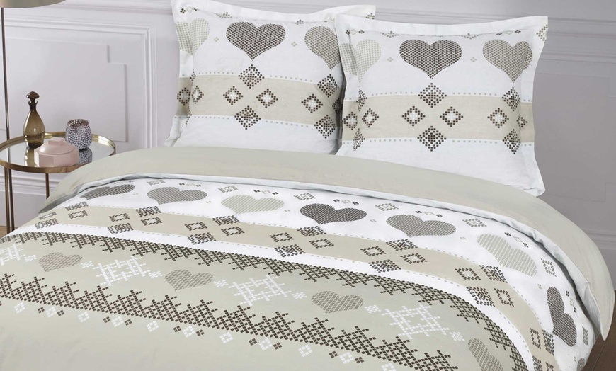 Image 5: Printed Duvet Cover Set