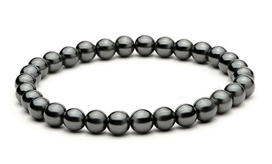 Image 7: 1, 2 ou 4 bracelets en hématite