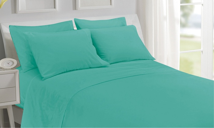 Microfiber Sheet Set (3- or 6-Piece) | Groupon