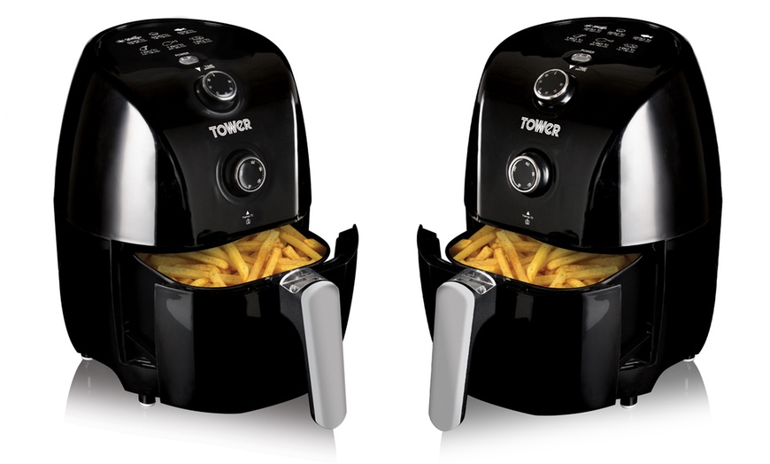 Image 1: Tower 900W Compact Air Fryer