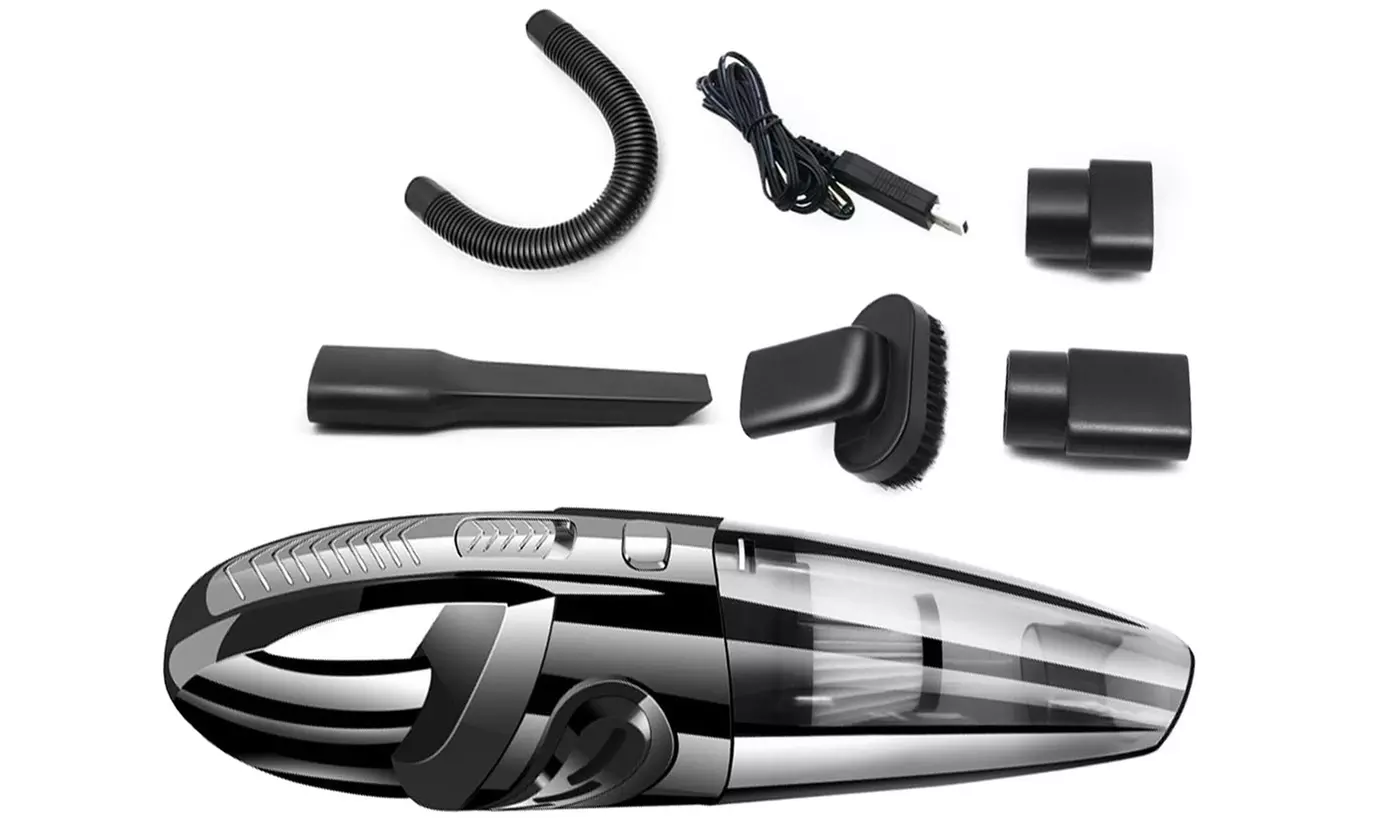 120W  Rechargeable Cordless Wet and Dry Portable Car or Home Vacuum Cleaner