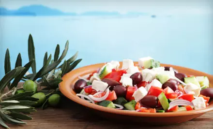 $10 for Greek Fare for Two at Athina Grill (Up to $21.56 Value) - Primary Image
