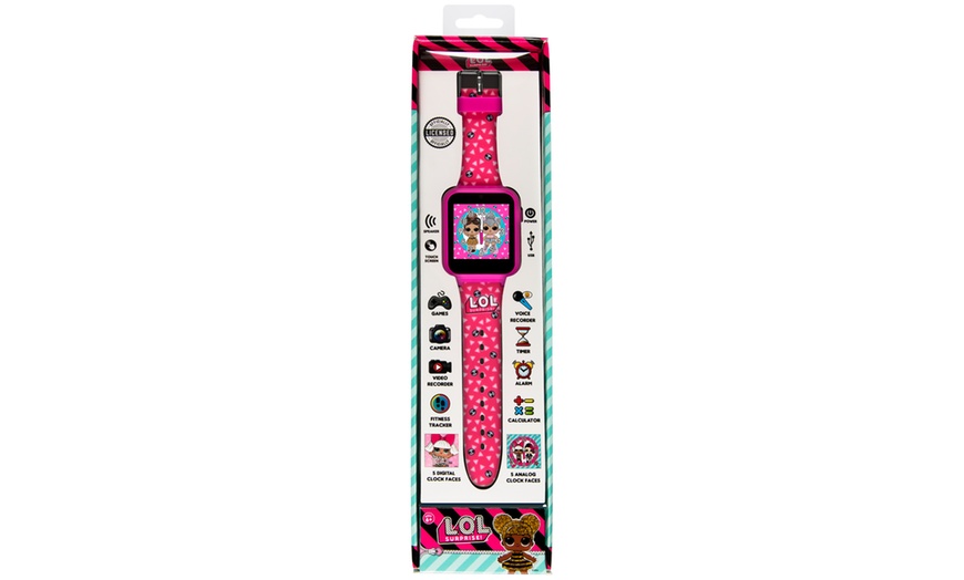 Image 11: Disney, Hasbro, Warner Brothers or LOL Kids' Smartwatch