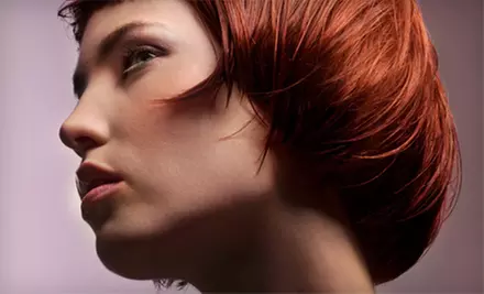 $55 for a Haircut with Single-Process Color or Partial Highlights at Luminosity Salon and Spa ($135 Value) - Second Medium