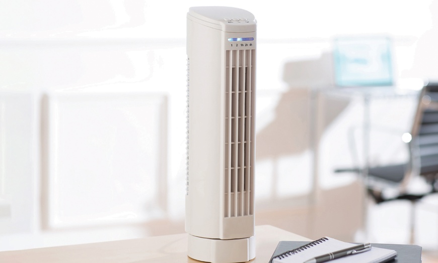 Image 2: Daewoo Mini Oscillating Tower Fan