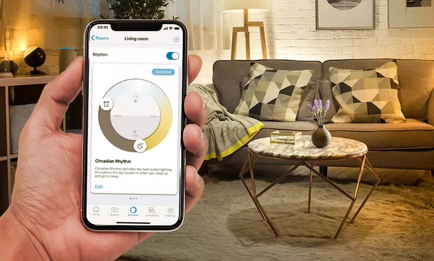 Image 7: Bombilla inteligente Wifi A60 WiZ