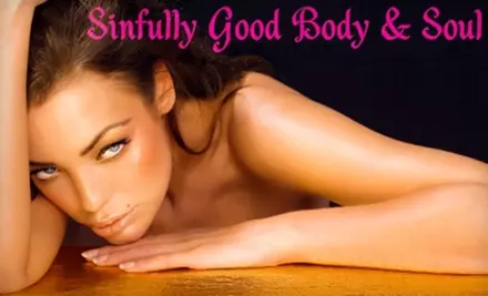 $12 for One Airbrush Tan or $17 for One Month of Unlimited Tanning at Sinfully Good Body and Soul in Stow - Primary Image