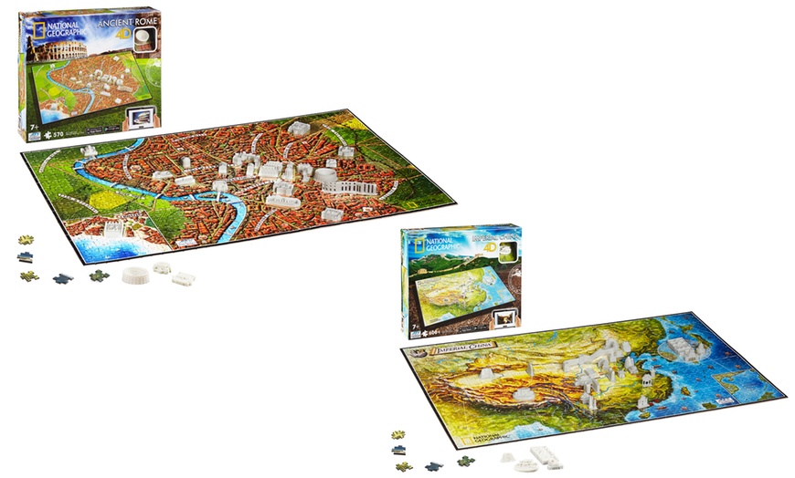Image 10: National Geographic 4D Puzzles