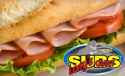 $4 for Medium Sub and Large Drink (Up to $8 Value) or $20 for a Party Platter ($39 Value) at Larry's Giant Subs - Primary Image