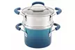 Rachael Ray Aluminum Non-Stick Covered Steamer Set (2-Piece) - Second Medium
