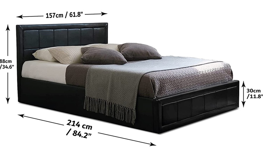 Image 34: Ottoman Bed Range with Optional Mattress