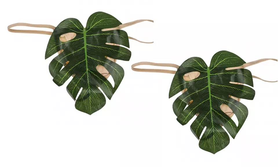 1 ou 2 maillots de bain, design feuille de vigne - Image 3