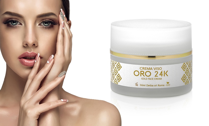 Image 3: 1 ou 2 crèmes visage revitalisantes Efory Cosmetics or 24 K 