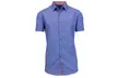 Men's Slim-Fit Short-Sleeve Button-Downs - Second Medium