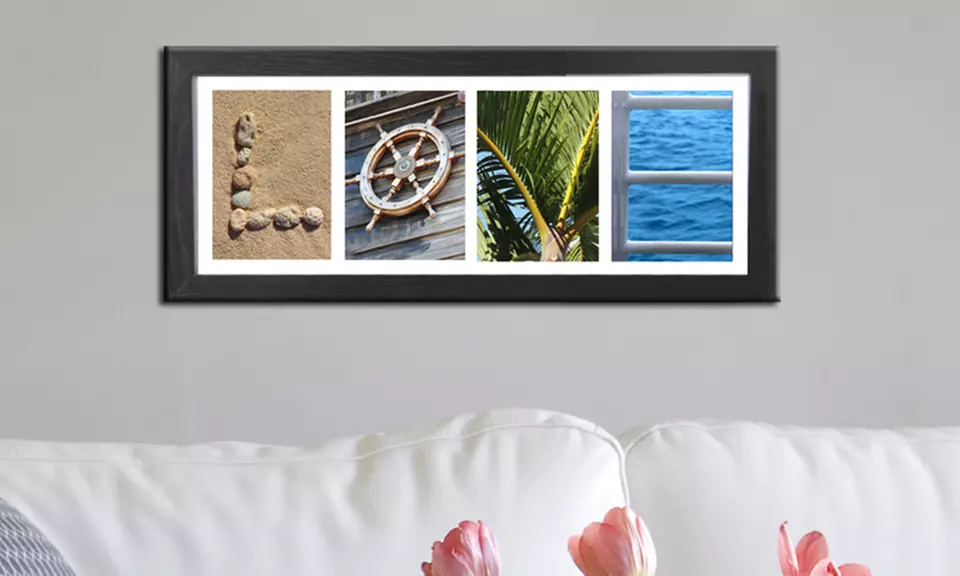Custom Letter Art Prints from Imagine Letters (Up to 90% Off). Three Options Available. - Second Medium