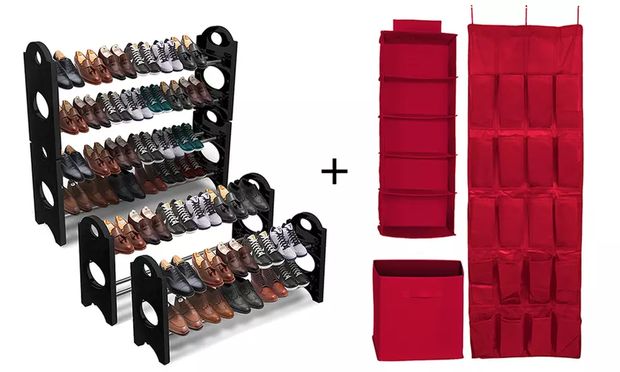 Sorbus Closet Organization Set (4-Piece) - Primary Image