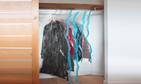 Fino a 8 sacchi sottovuoto per armadio disponibili in 2 dimensioni