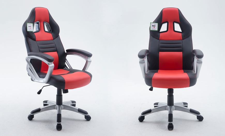 Image 4: Racing-Style Office Chair