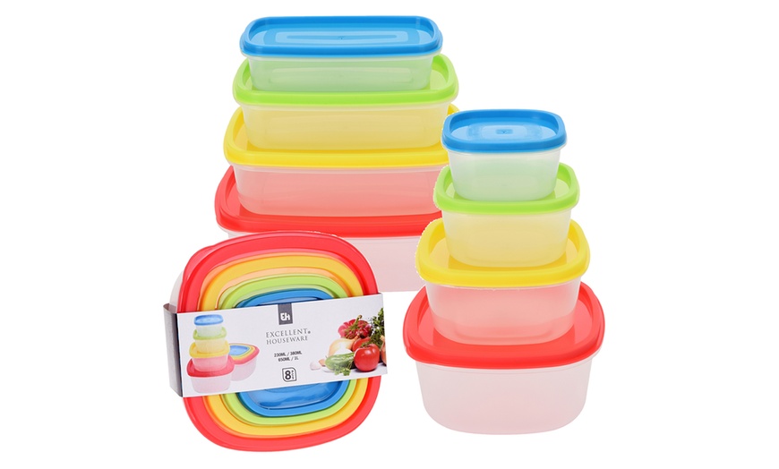 Image 2: Stackable Food Containers