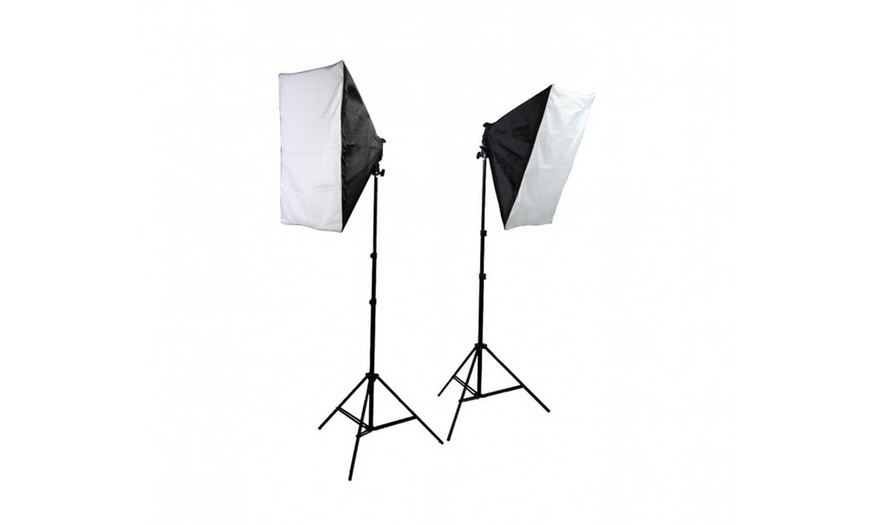 Image 11: Set fotografici con luci