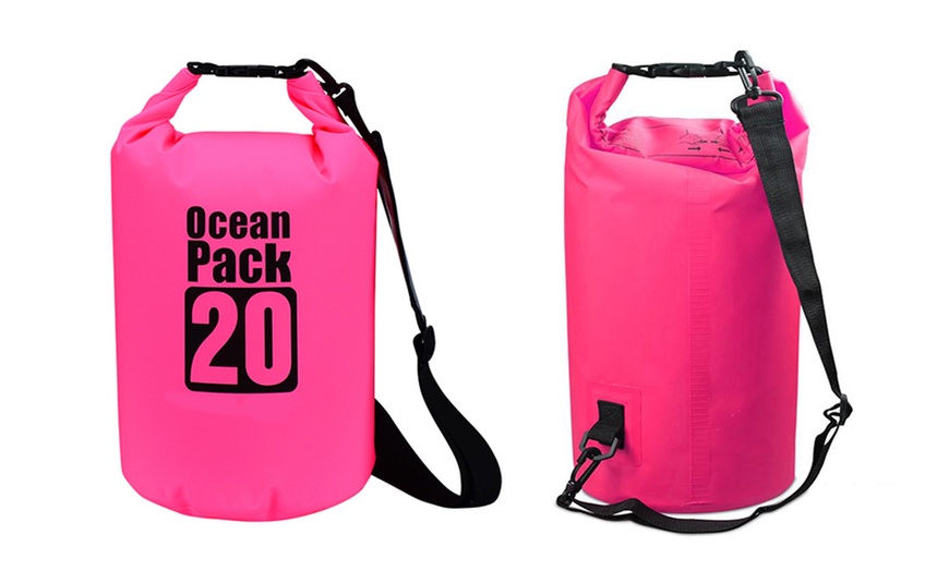 Image 41: One or Two Waterproof Floating Duffel Dry Bags