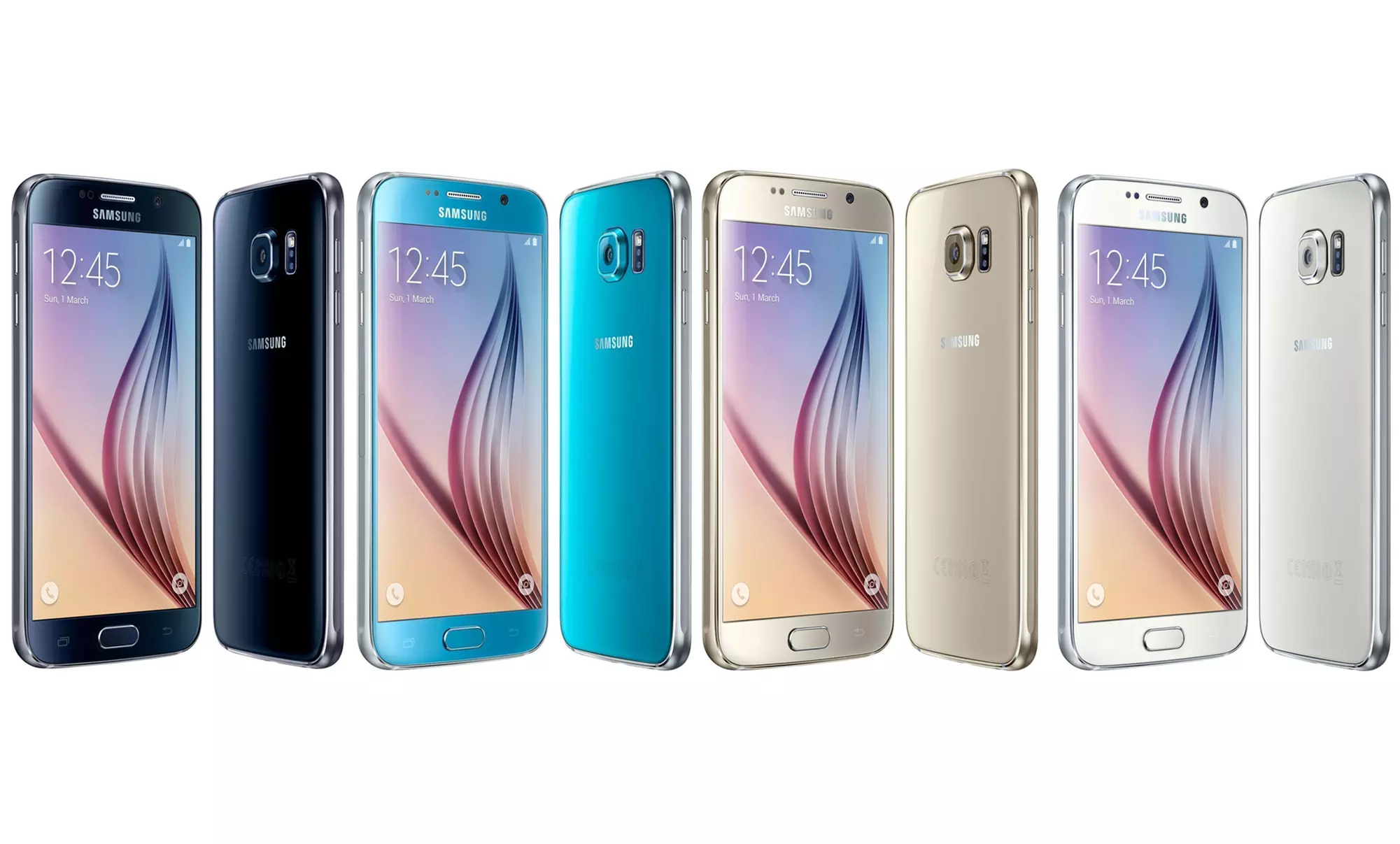 Samsung Galaxy S6 32GB, 64GB, or 128GB Smartphone (GSM Unlocked) (Scratch and Dent Refurbished) - Primary Image