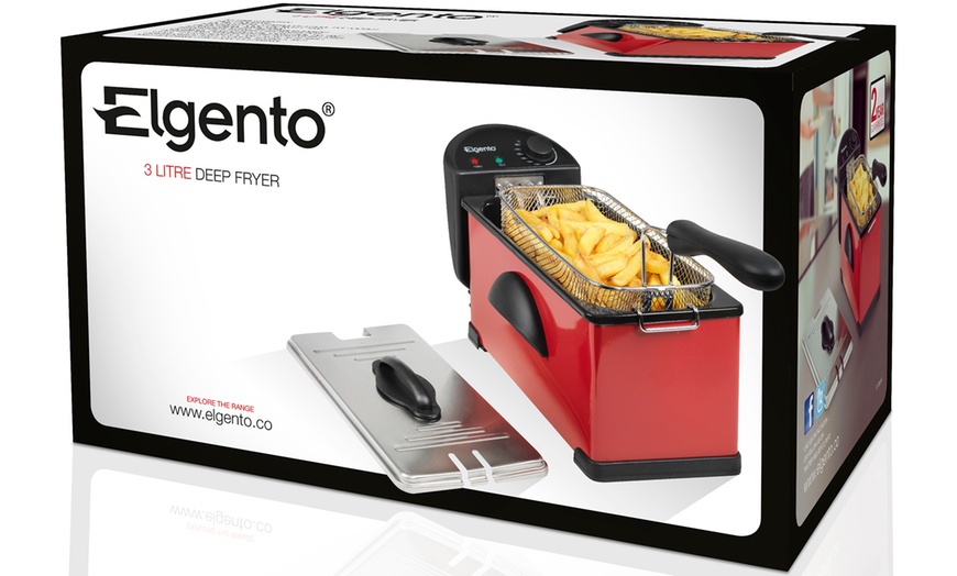 Image 4: Elgento Deep Fryer