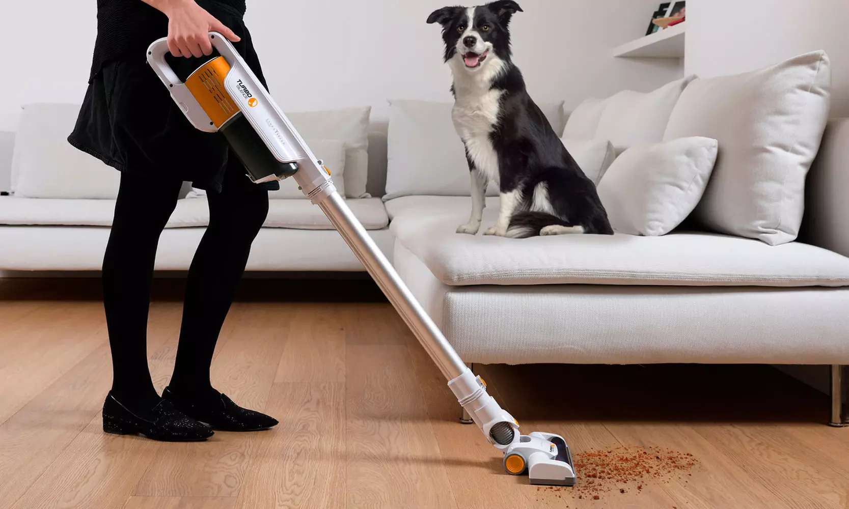 Aspirateur balai Turbo brosse animaux - Primary Image