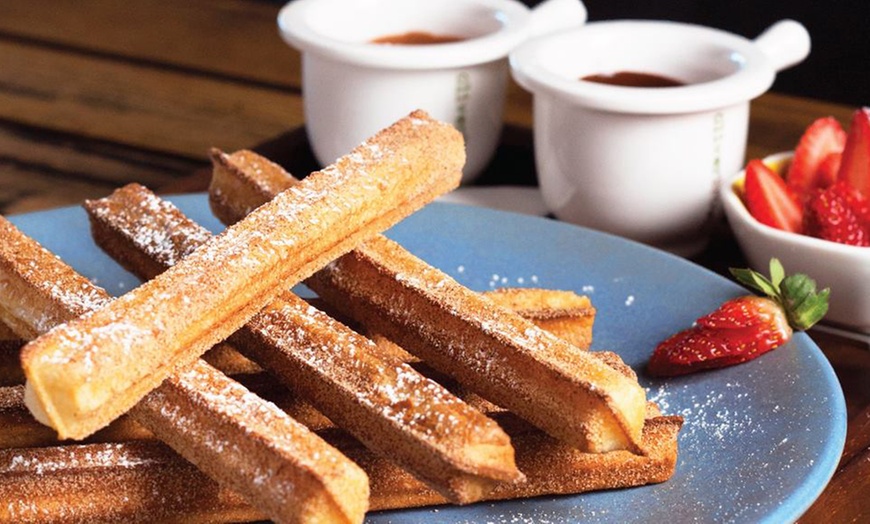 Image 3: Fondue with Churros at Oliver Brown St Leonards