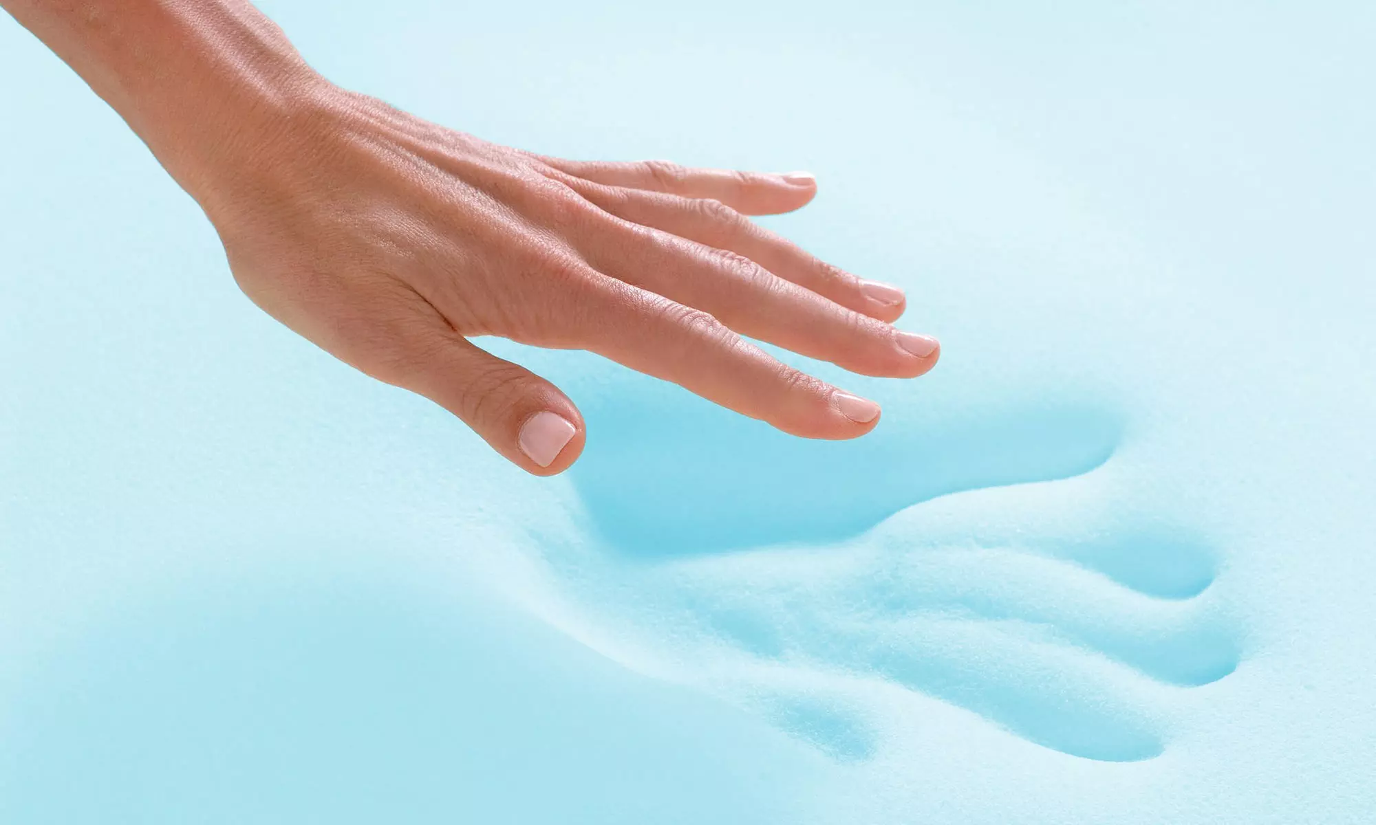 Matelas à ressorts ensachés avec 13 zones de mousse à mémoire de forme