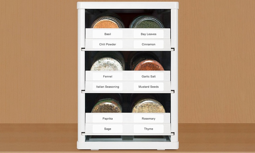 Image 8: YouCopia Spice Storage Stack