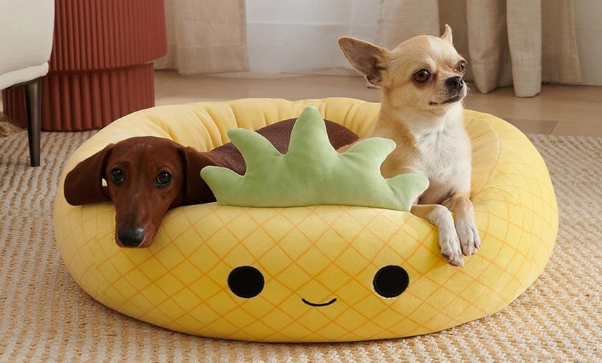 Image 5: Round-Shaped Pet Bed