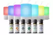Alayna Color Changing Aroma Diffuser and 6 Essential Oils Aromatherapy Set - Second Medium