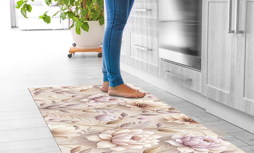 Image 13: Keukenmat met vrolijke print