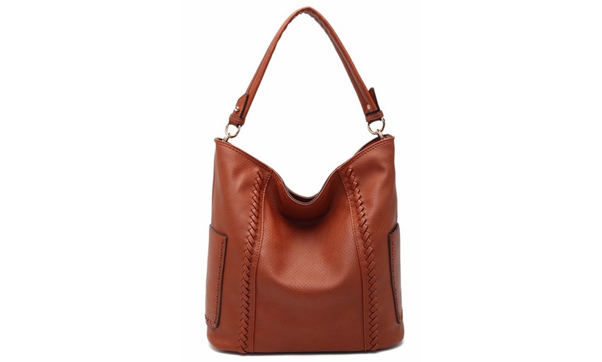 Image 4: MKF Collection Soft Vegan Leather Handbag by Mia K. Farrow