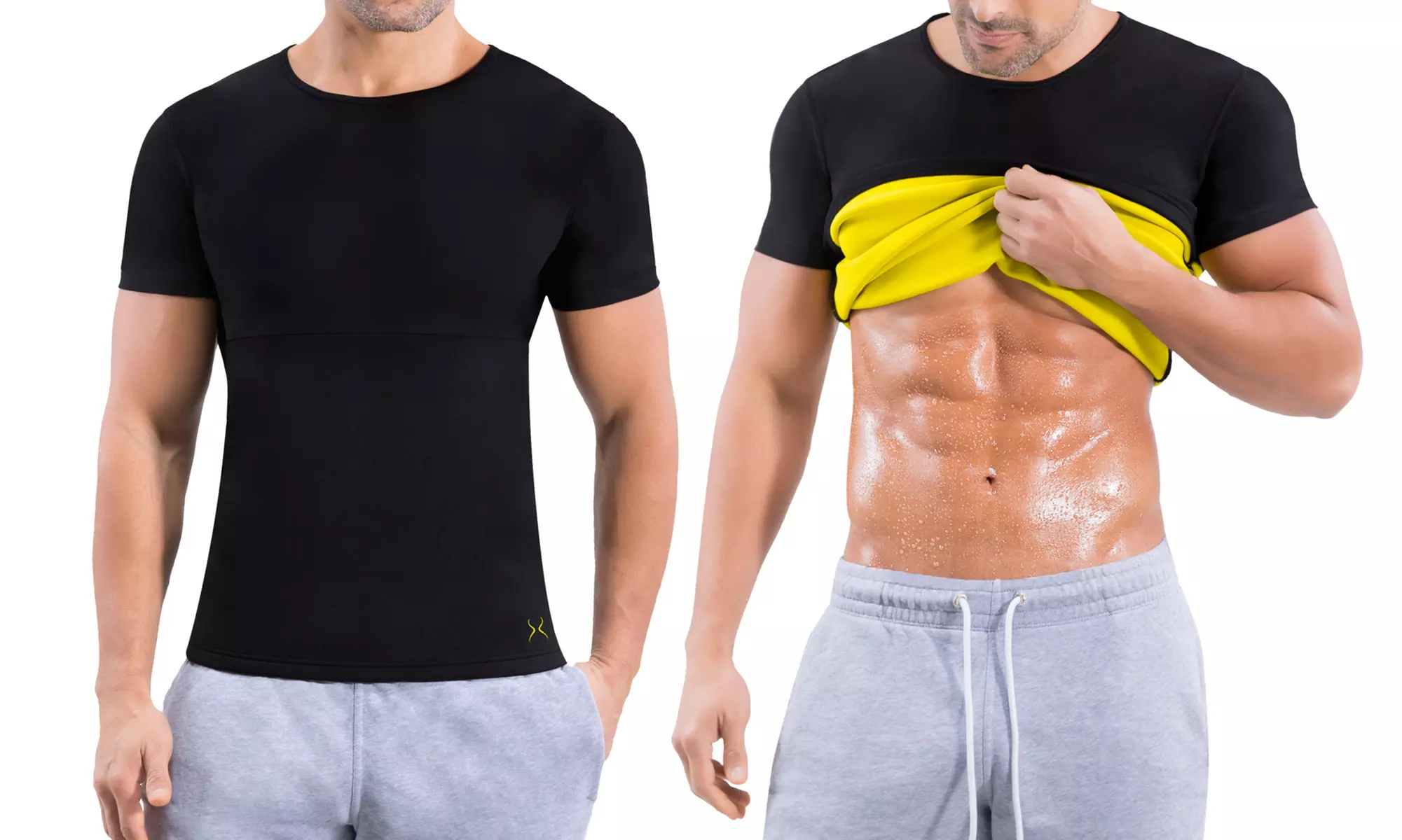 Men's Workout Neoprene Compression Shirt (S–3XL) - Primary Image