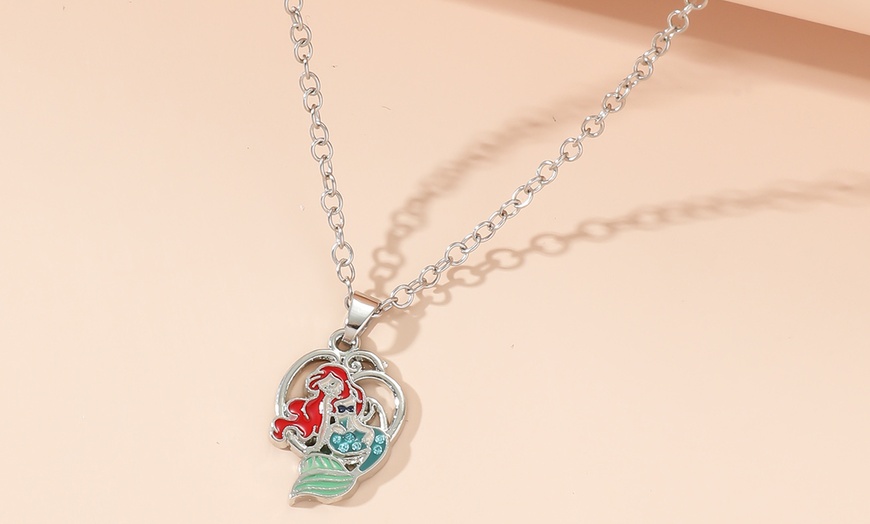 Image 1: The Little Mermaid Ariel Pendant Necklace